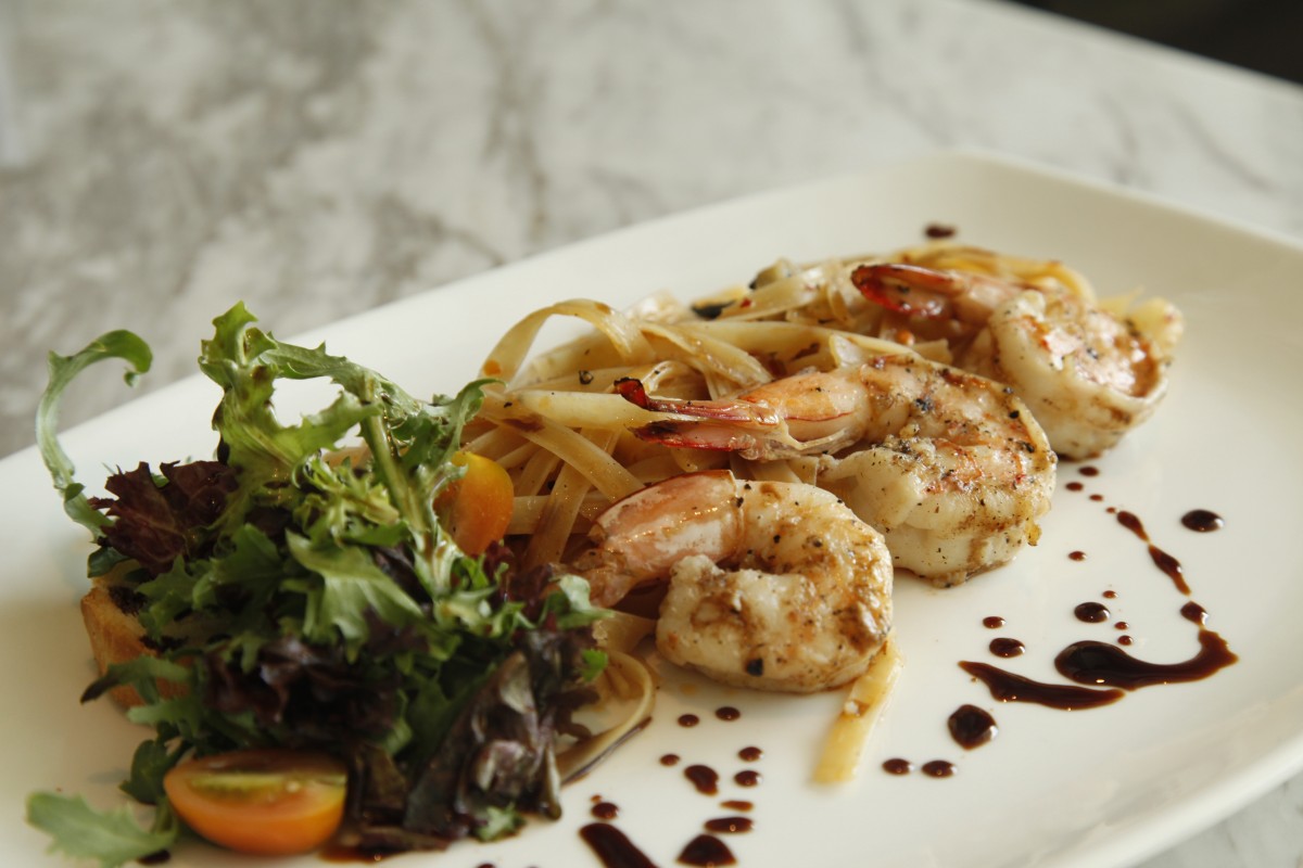 Grilled Prawn Fetucinne. Foto: Kristian Tandjung